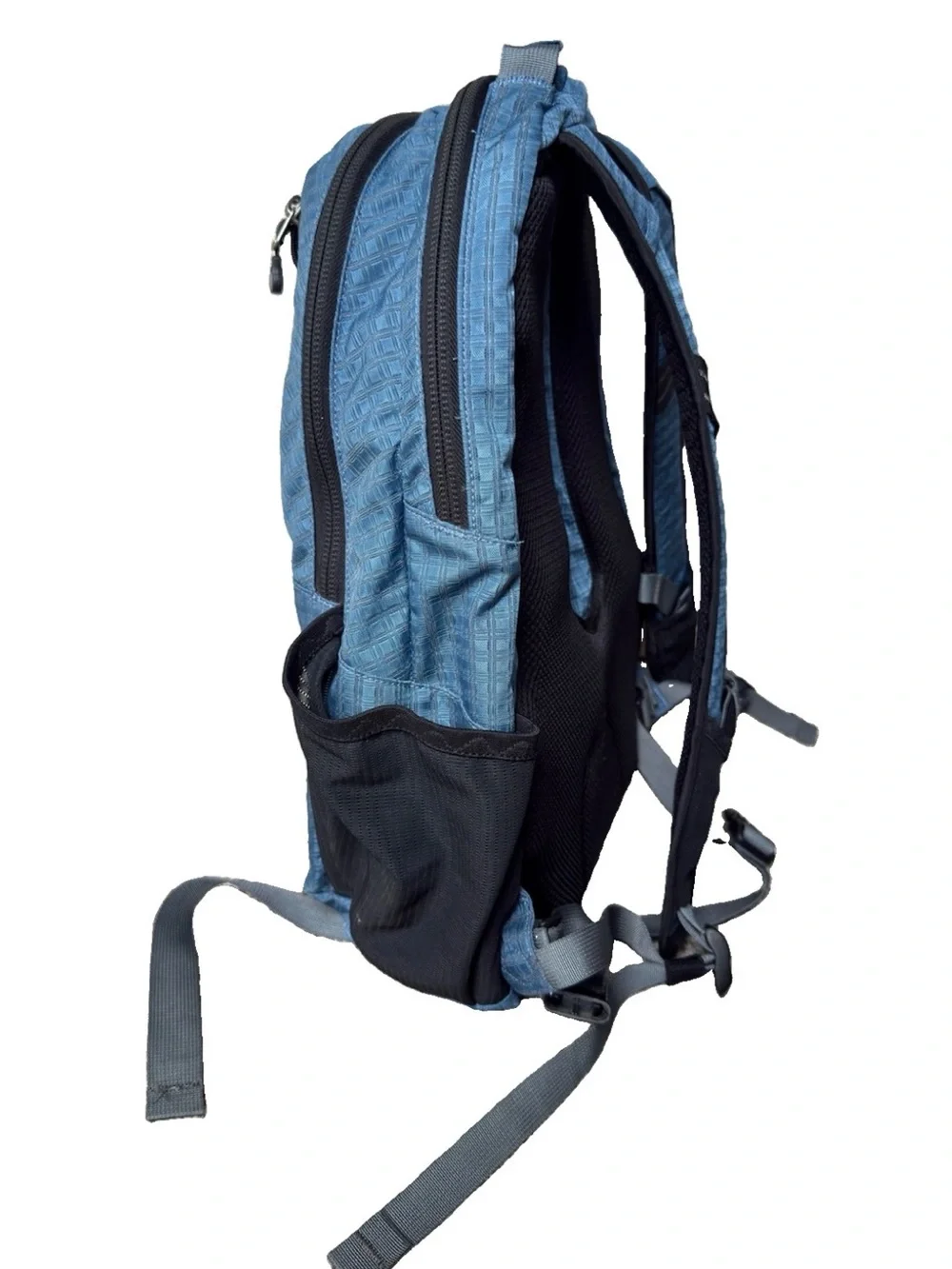 Vintage Y2K Patagonia Lightwire Backpack Blue Grid Daypack Techwear Laptop Bag